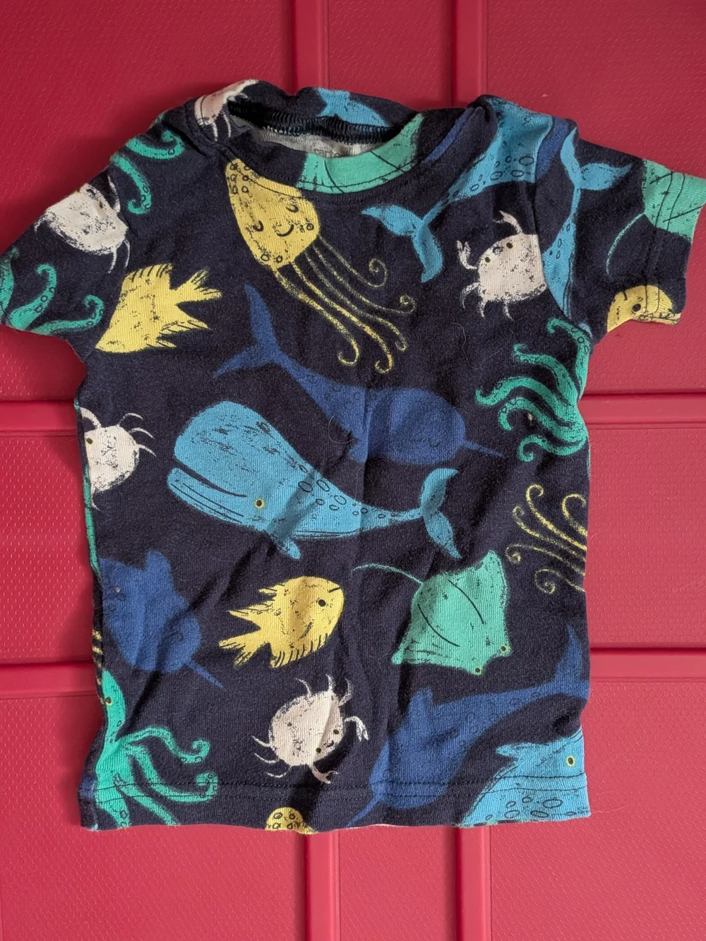 3-Pack Toddler Pajama Shorts - Sea & Space Print - Blue Mix